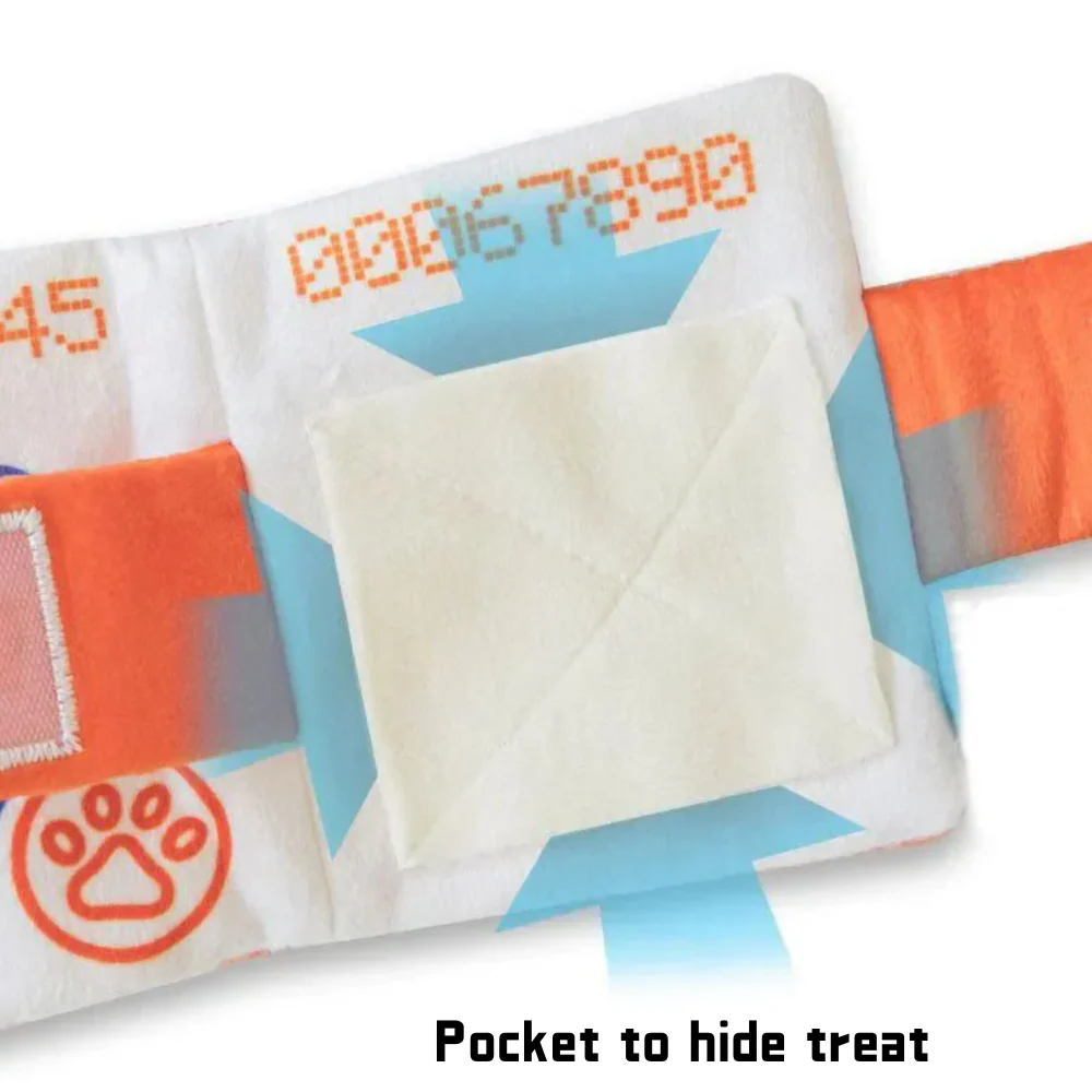 Passport Hiding Food Toy