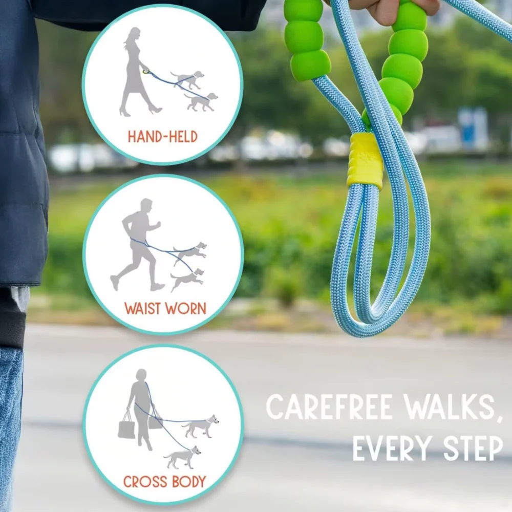 No Tangle Double Leash