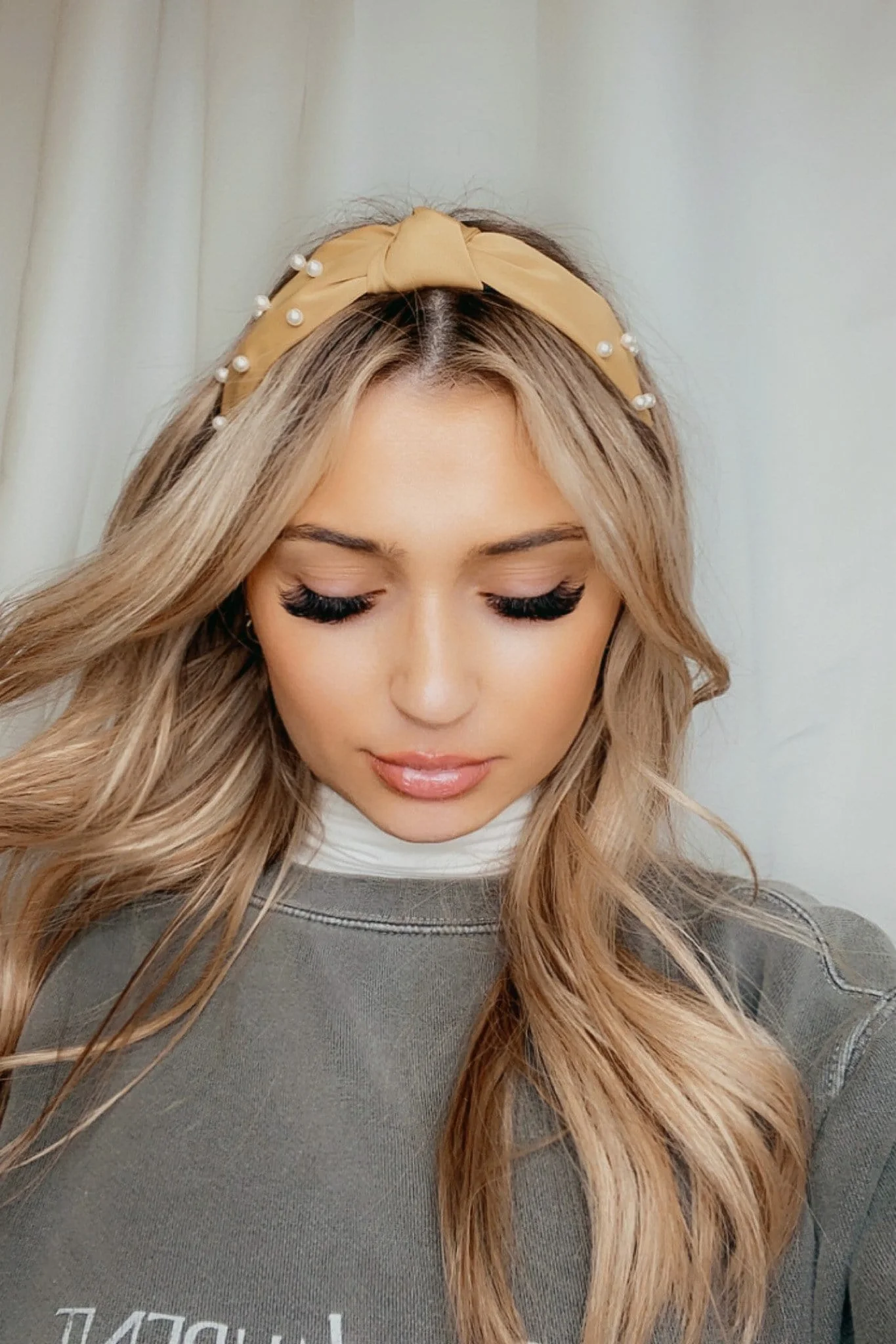 Ashley Headband- Mustard
