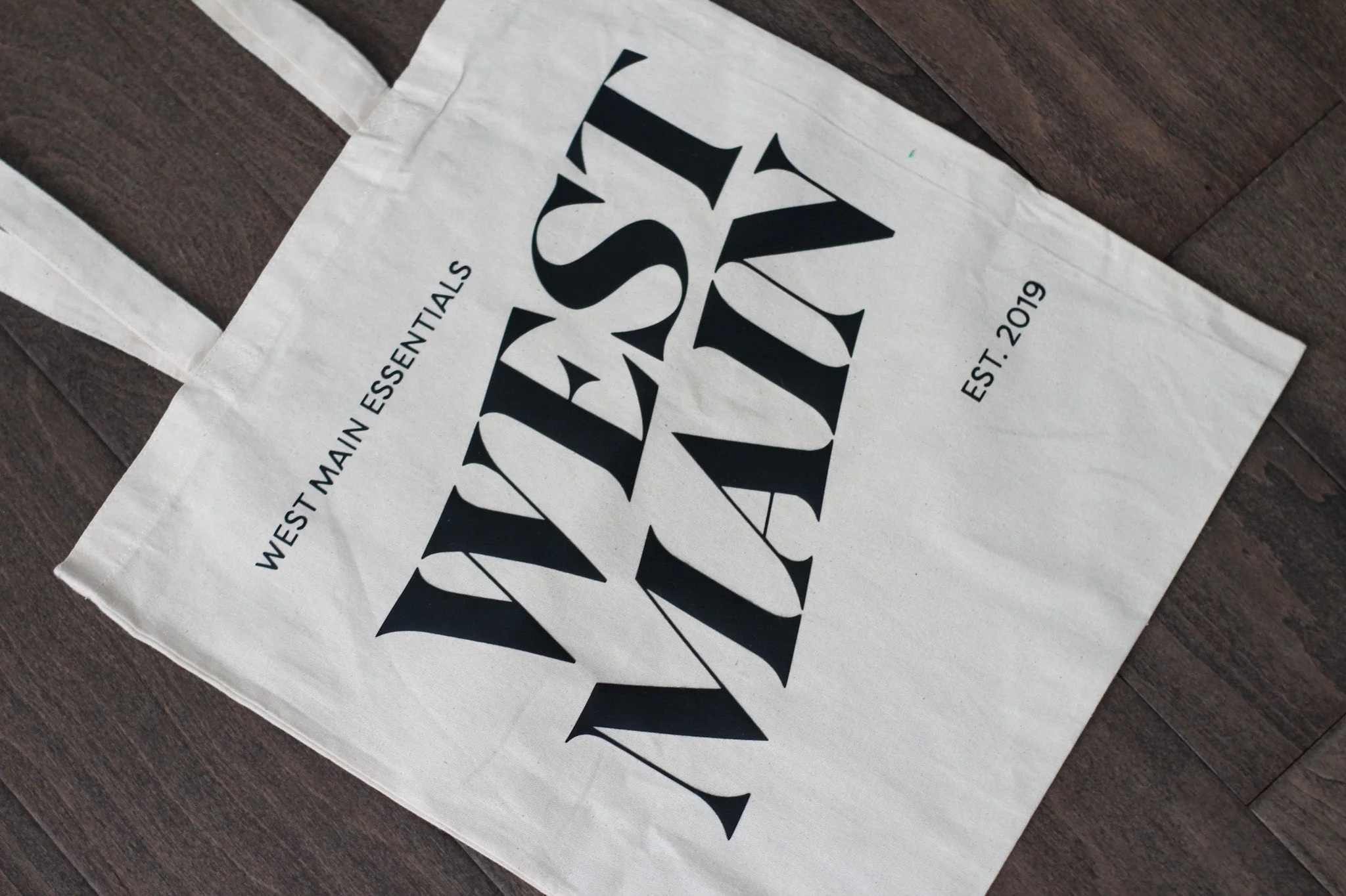 West Main Logo Tote Bag