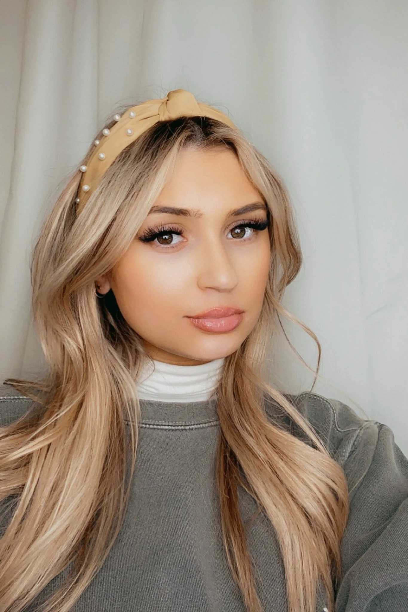 Ashley Headband- Mustard