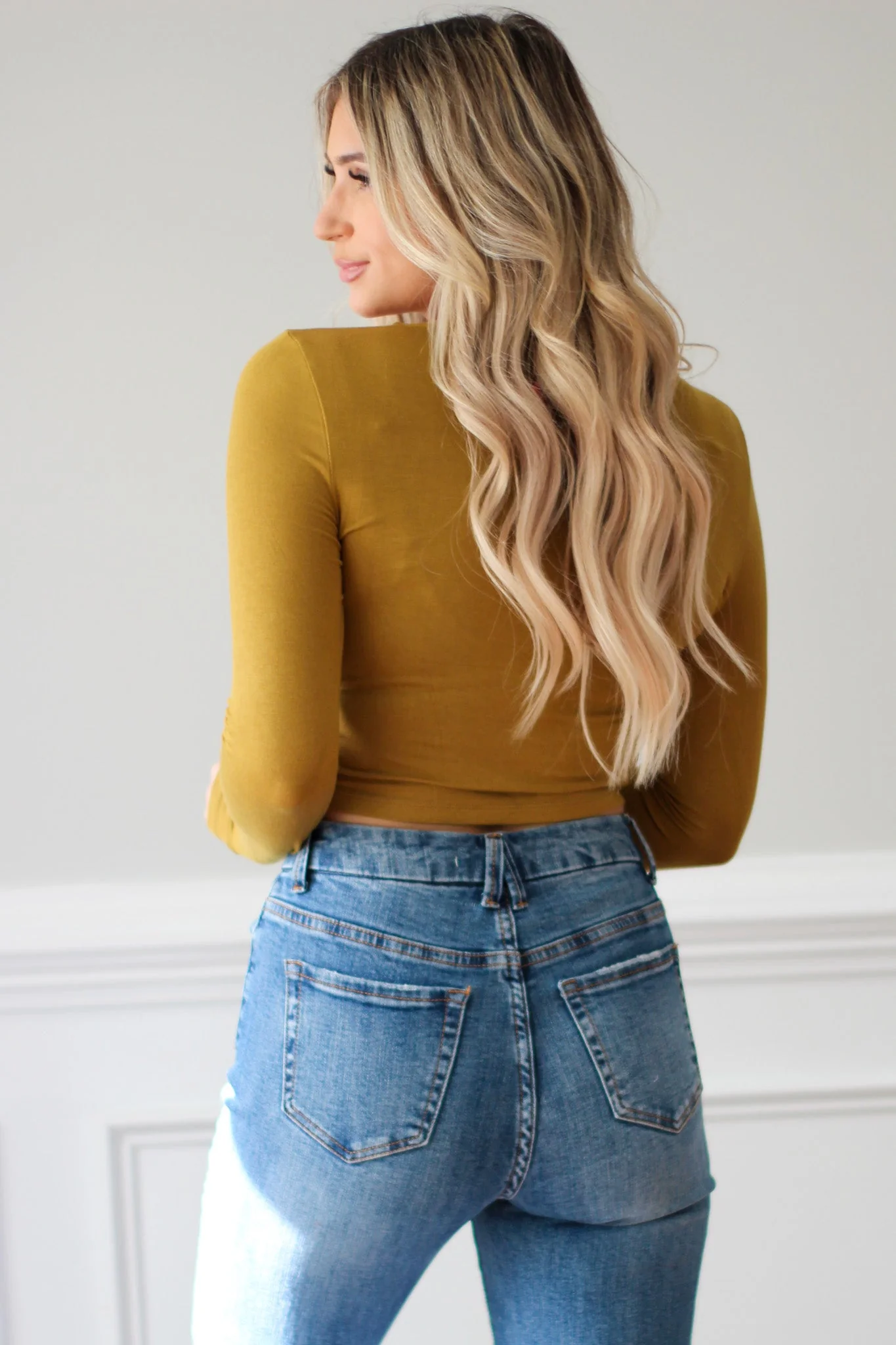 Daydreamer Long Sleeve Crop