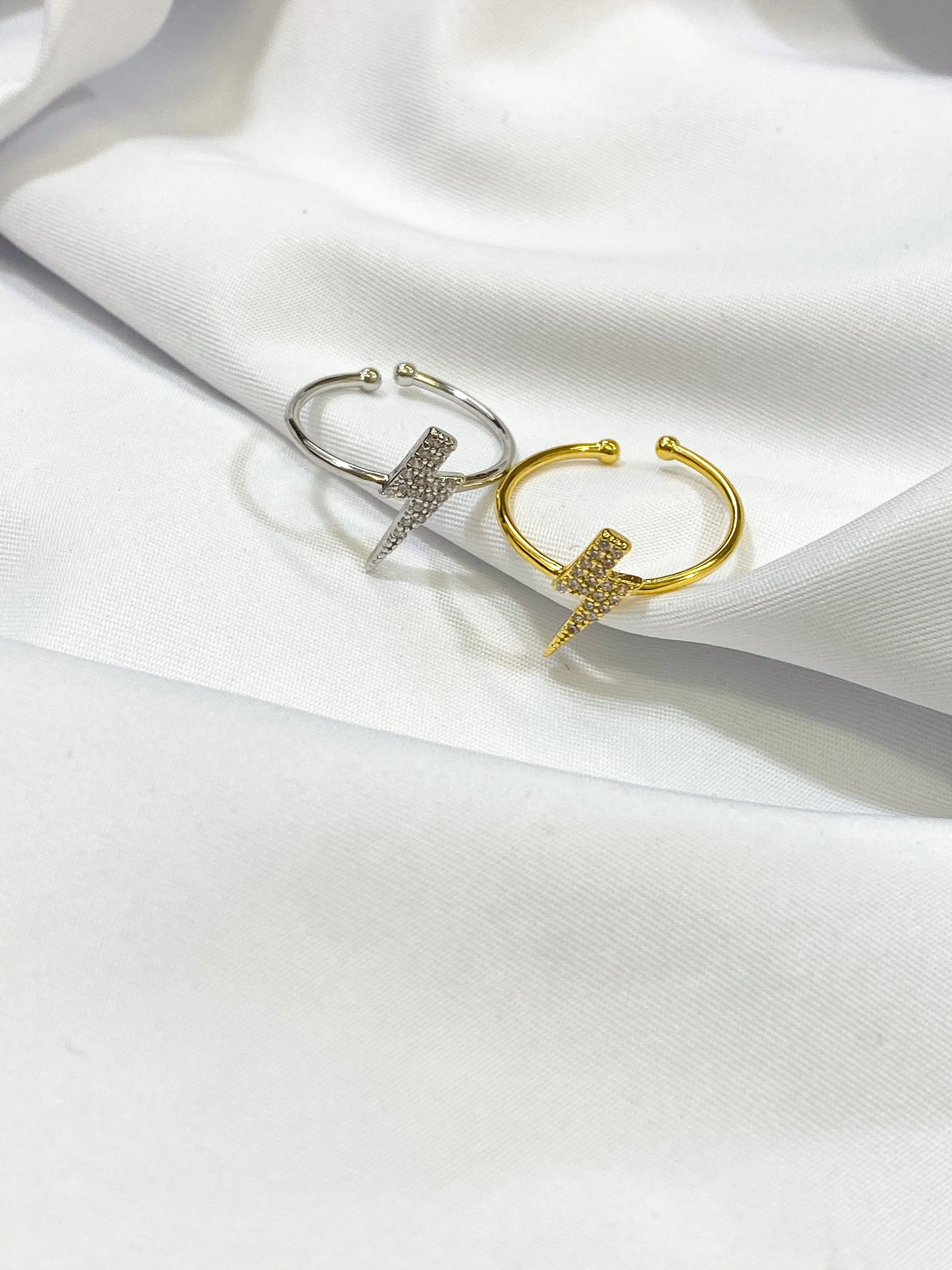 Light Me Up - Lighting Bolt Ring