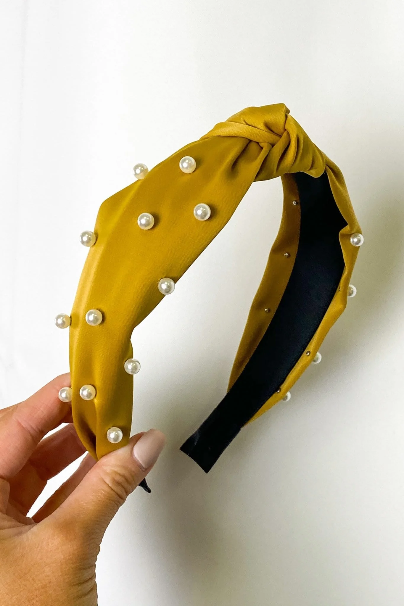 Ashley Headband- Mustard