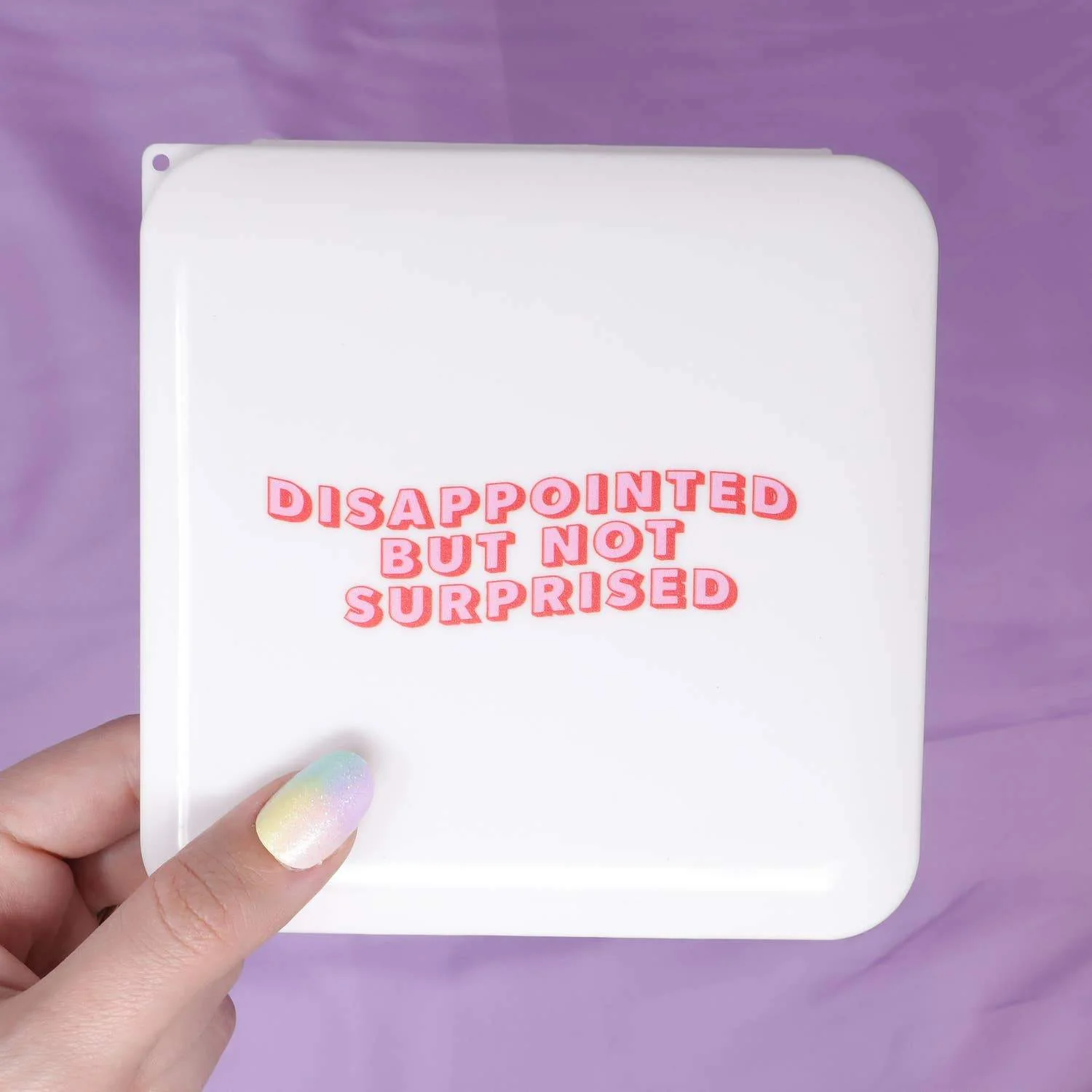 Disappointed Face Mask Case