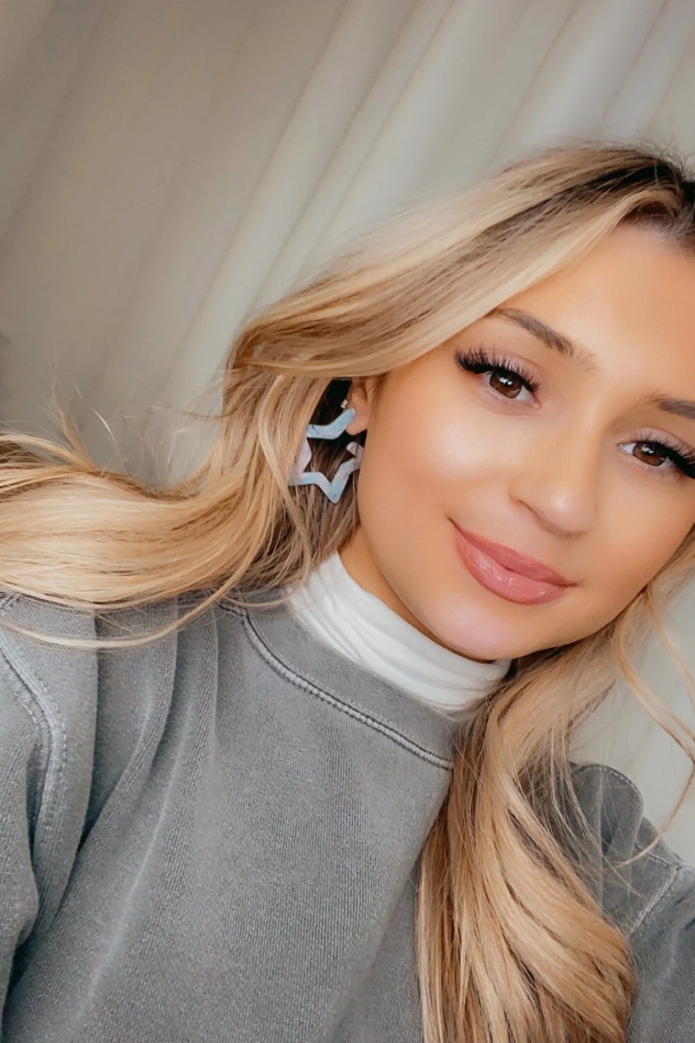 Acrylic Star Earrings