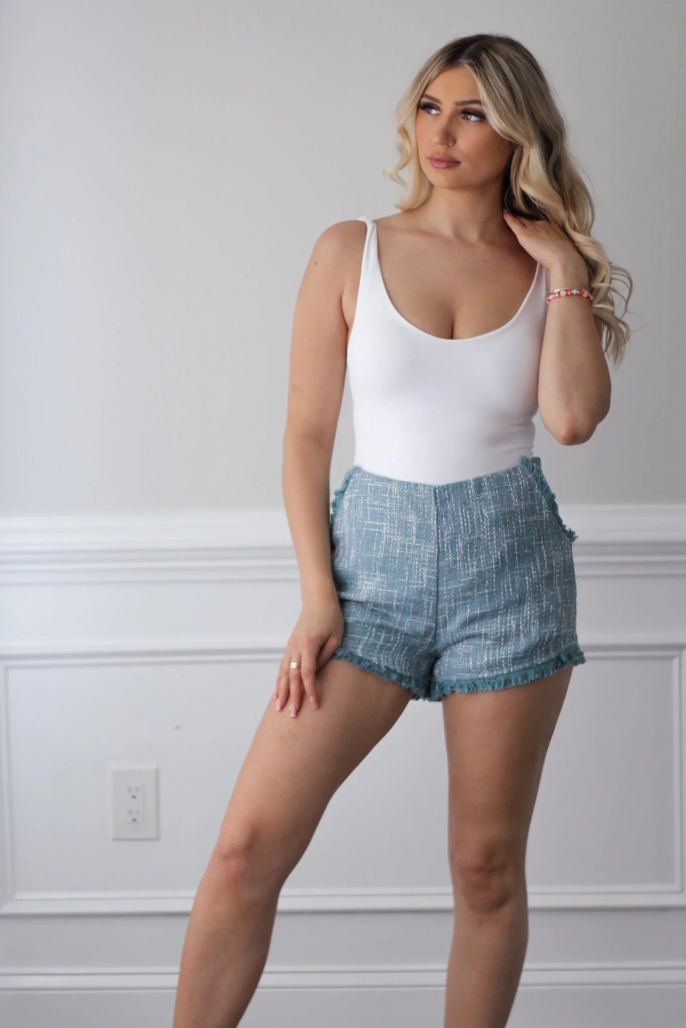 Yours Truly Sleeveless Bodysuit