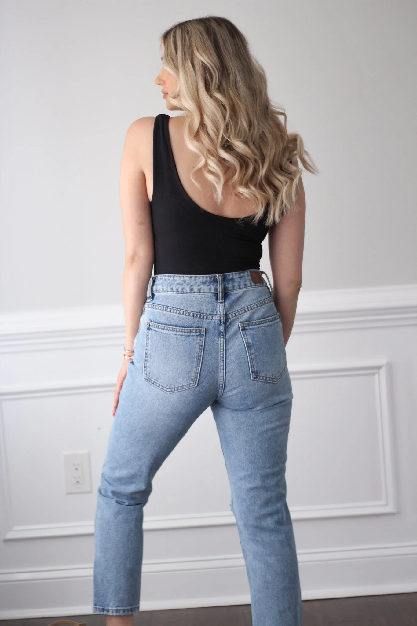 Yours Truly Sleeveless Bodysuit