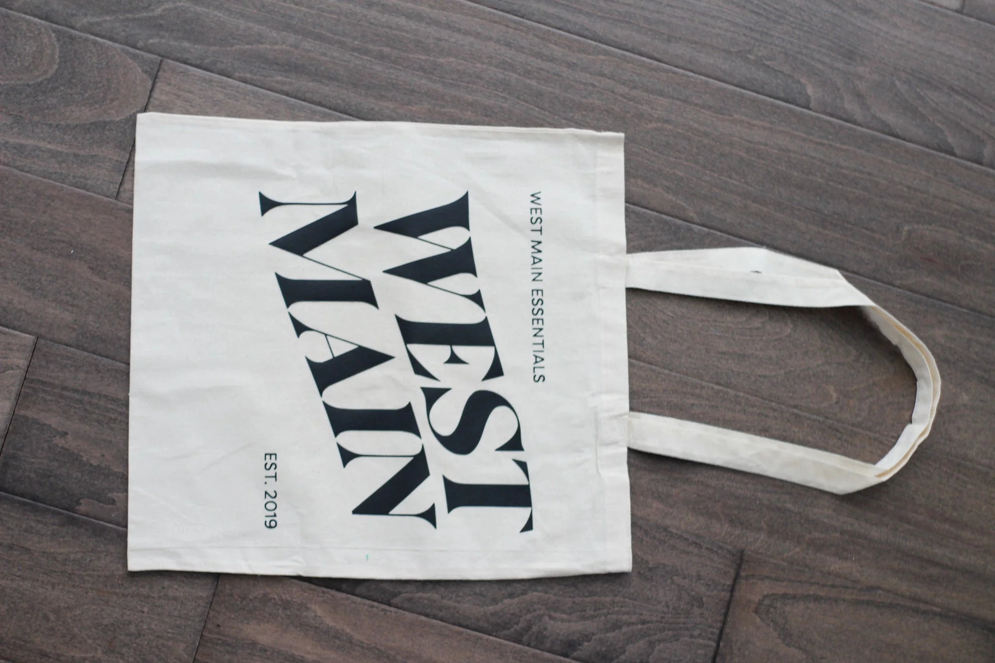 West Main Logo Tote Bag