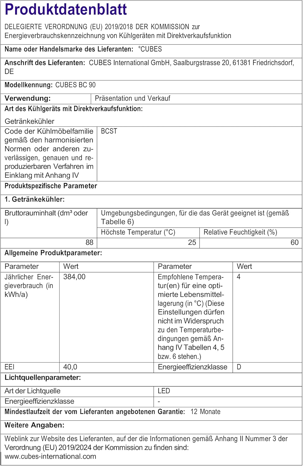 °CUBES Getränkekühlschrank 90L mit Glastür & 4 variablen Ablagen | Kompakter Flaschenkühlschrank, perfekt für zu Hause, Büro, Partys & Gastro | Stilvoller Kühlschrank mit Glastür, schwarz