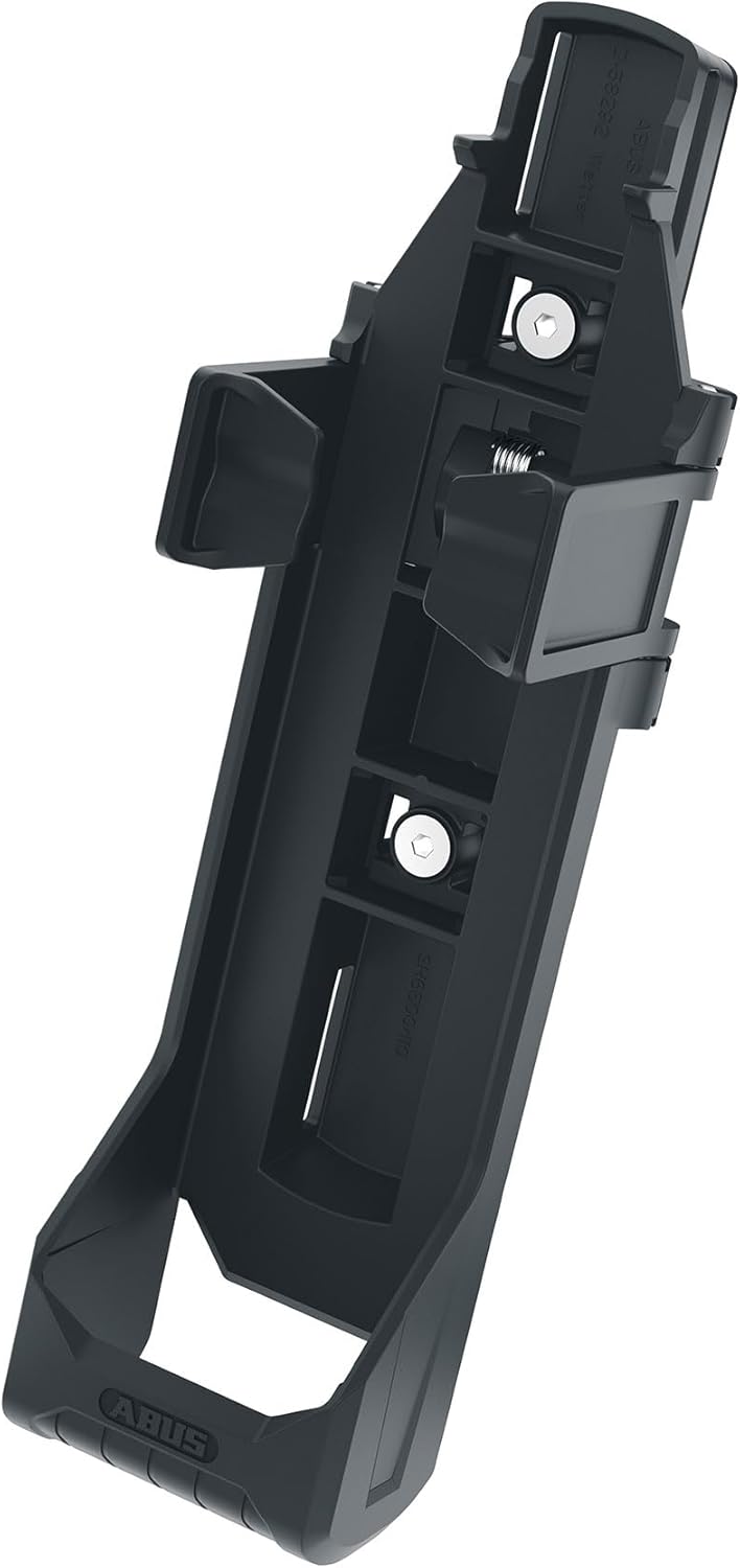ABUS Faltschloss Bordo Granit XPlus 6500 SH mit Halterung - Fahrradschloss aus gehärtetem Stahl - ABUS-Sicherheitslevel 15-110 cm - Schwarz