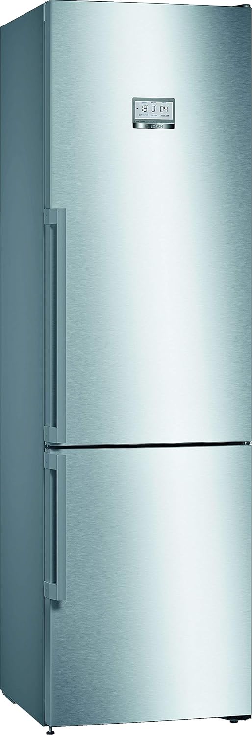 Bosch KGN36NWEA Serie 2 Kühl-Gefrier-Kombination, 186 x 60 cm, 215 L Kühlen & 87 L Gefrieren, NoFrost nie wieder abtauen, LED-Beleuchtung gleichmäßige Ausleuchtung