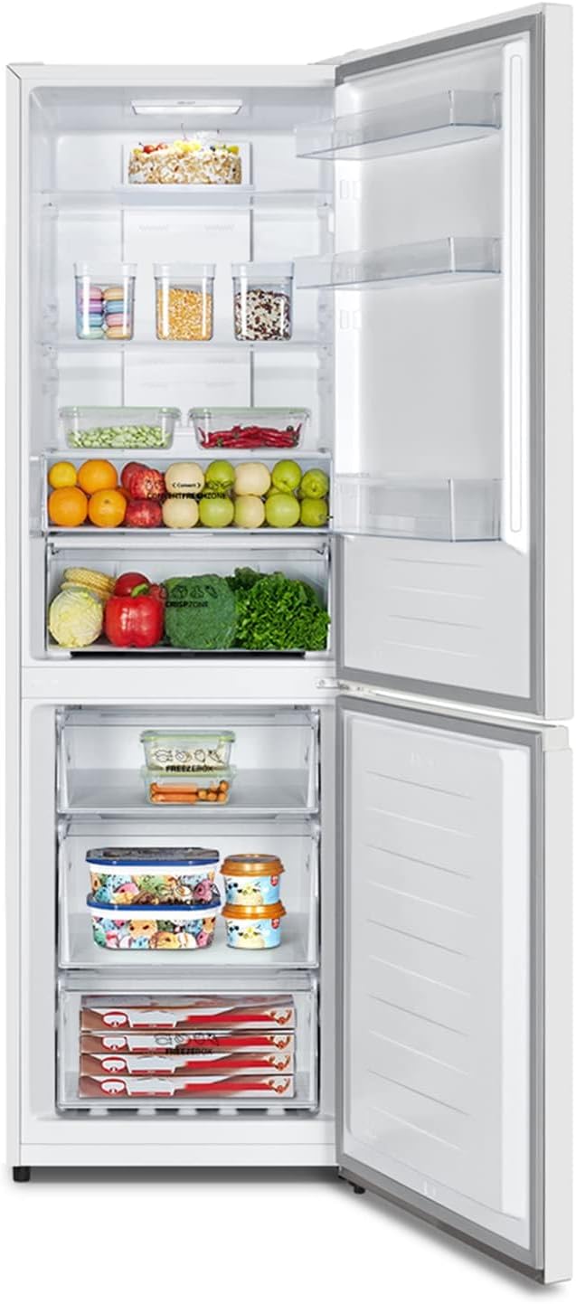 Gorenje N 619EAXL4 Kühl-Gefrier-Kombination/ LED Display/ 186 cm/ 300 l/ NoFrostPLus/ Gemüsefach mit Feuchteregler/ FastFreeze/ edelstahl