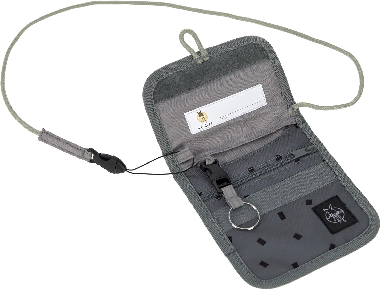 LÄSSIG 7-teiliges Schulranzen Set Kinder/School Set Boxy Unique Schwarz