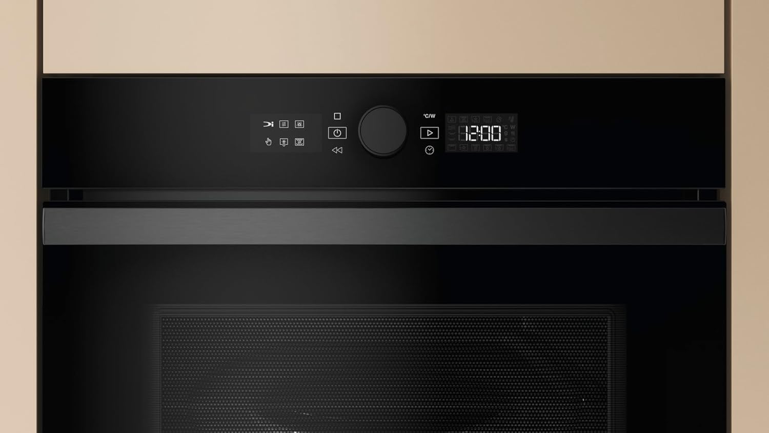 Bauknecht BMW47DMK Kombi-Mikrowelle - Mikrowelle 900 Watt, Heizelement-Grill 1600 Watt, Heißluft 1200 Watt/Dynamic Crisp – knusprige Gerichte in Rekordzeit/Schnellstart-Funktion (Rapid-Start)