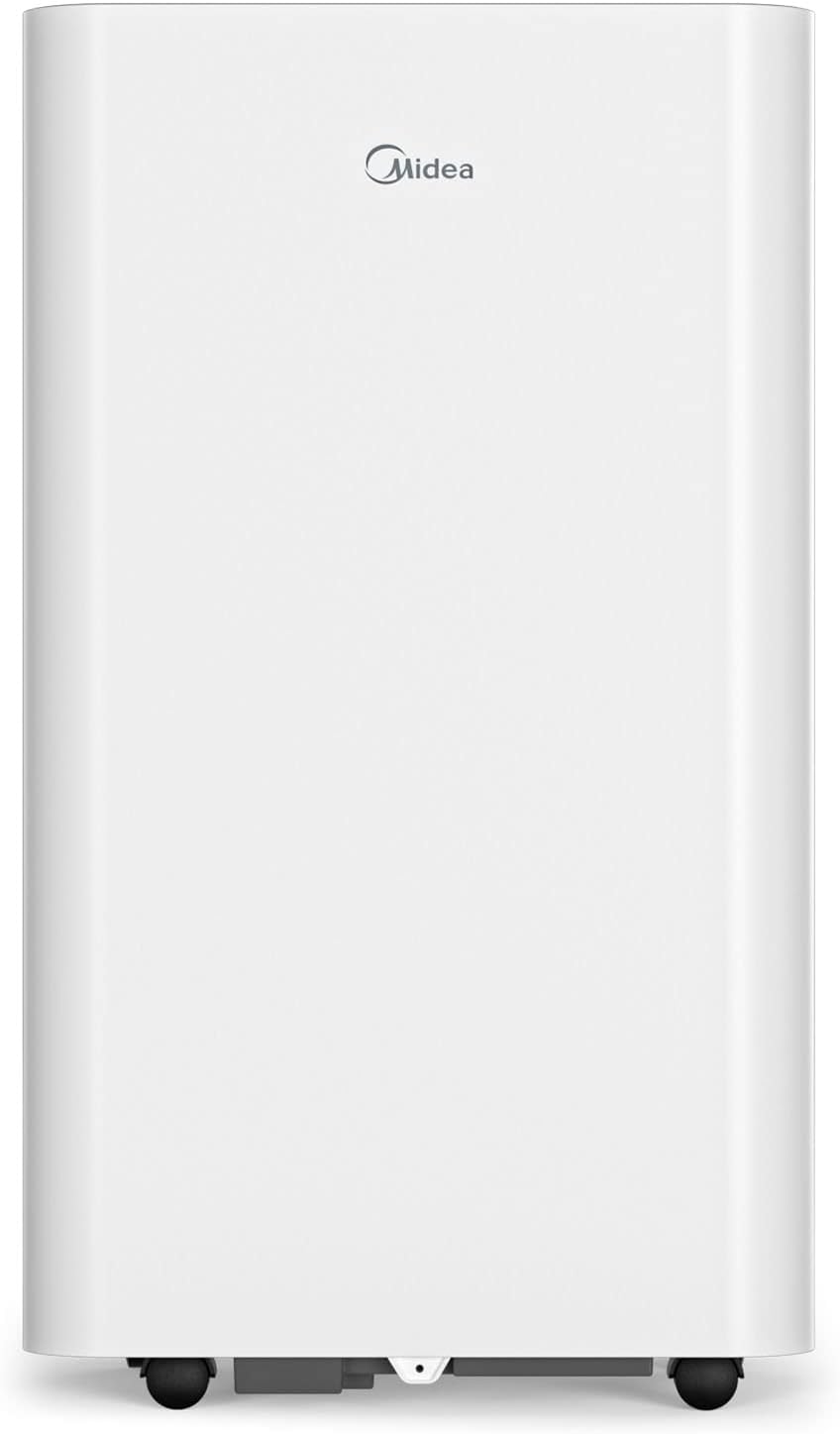 Midea Mobiles Klimagerät Silent Cool 26 Pro WF, 9000 BTU 2,6kW, Kühlen&Ventilieren&Entfeuchten, Raumgröße bis 88m³(33㎡), APP-Steuerung/Alexa/Google Home/IFTTT, Mobile Klimaanlage mit Abluftschlauch