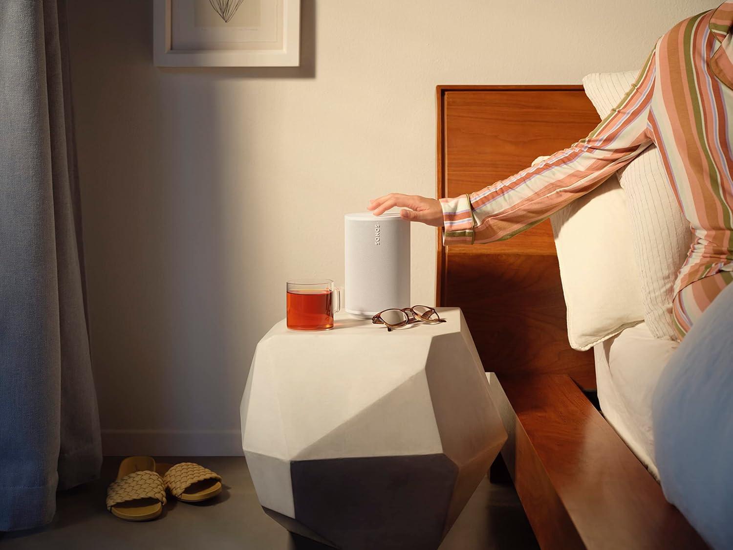 Sonos Era 100 | Smart Speaker mit WLAN, Bluetooth, kompatibel mit   Alexa - Schwarz