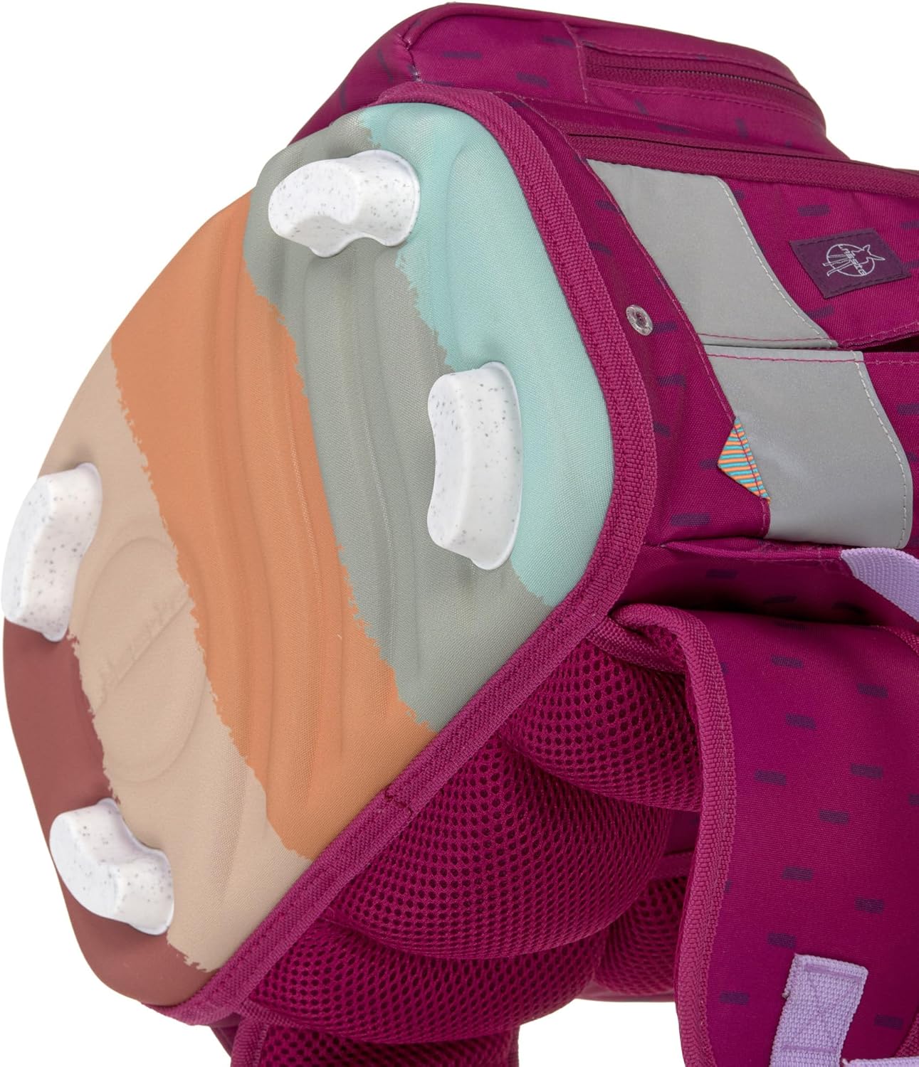 LÄSSIG 7-teiliges Schulranzen Set Kinder/School Set Boxy Unique Schwarz