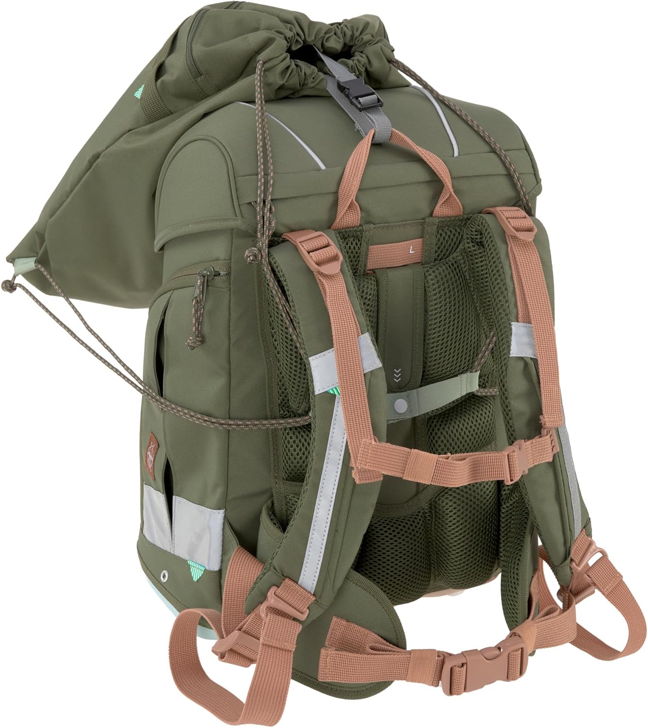 LÄSSIG 7-teiliges Schulranzen Set Kinder/School Set Boxy Unique Schwarz