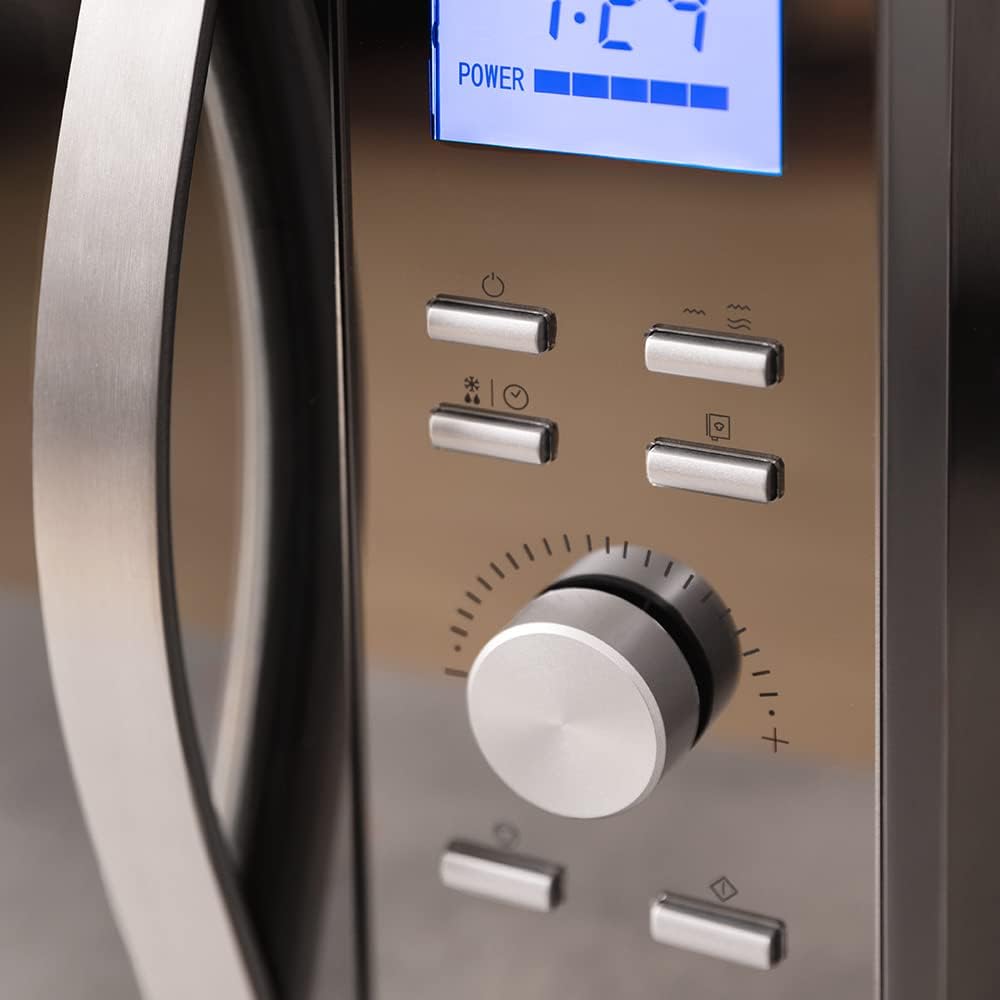 Cecotec Mikrowelle mit ProClean 8110 Grill. 28l Kapazität, Ready2Clean Beschichtung, 1000 W Leistung, 1000 W Grill, 5 Betriebsebenen, 8 Programme, 60 min Timer, LED-Anzeige