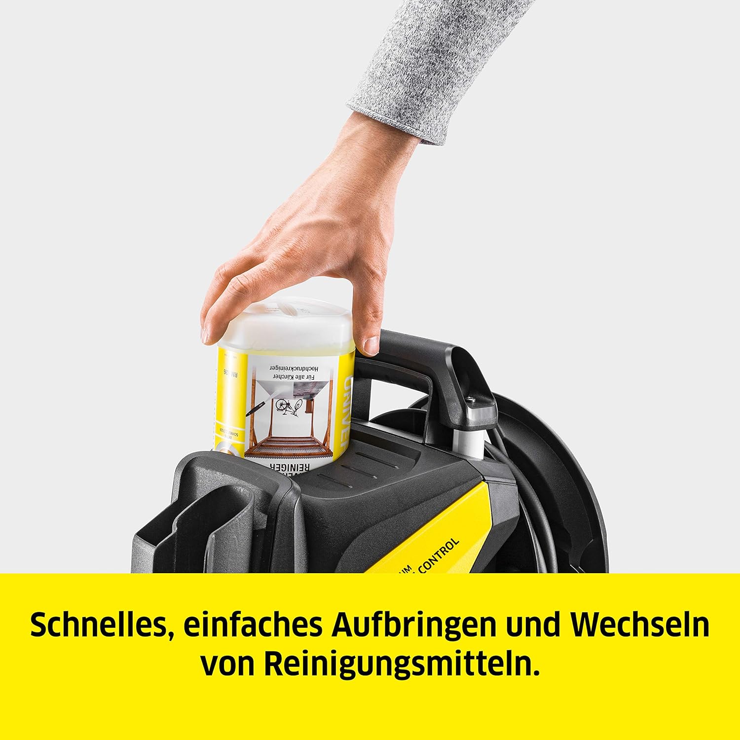 Krcher Hochdruckreiniger K 7 Premium Power Home, Druck: 180 bar, Durchfluss: 600 l/h, Flchenleistung: 60 m/h, Leistung: 3.000 W, Schlauchtrommel, mit Pistole, Dreckfrser, Strahlrohr