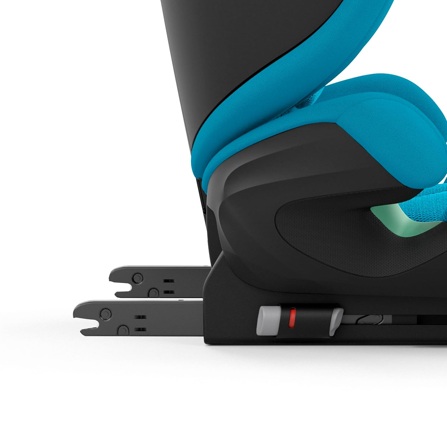 CYBEX Gold Kinder-Autositz Solution G i-Fix, Für Autos mit und ohne ISOFIX, Ab ca. 3 bis 12 Jahre (100 - 150 cm), Ab ca. 15 bis 50 kg, Lava Grey