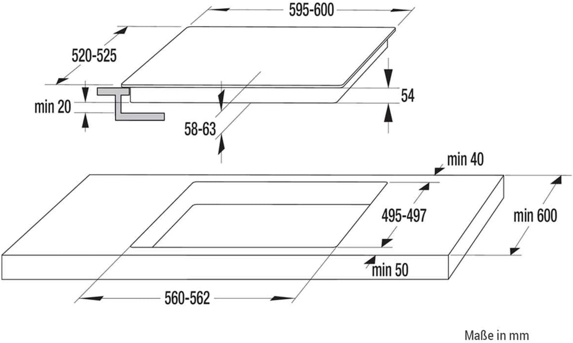 Gorenje 738971 Einbaubackofen-Set OptiBake Black Steam Pyro Set / 77L / Heißluft/Pyrolyse/ExtraSteam/GentleClose/AirFry/Pizzamode 300°C/PerfectGrill/Induktions-Kochfeld mit BridgeZone/schwarz
