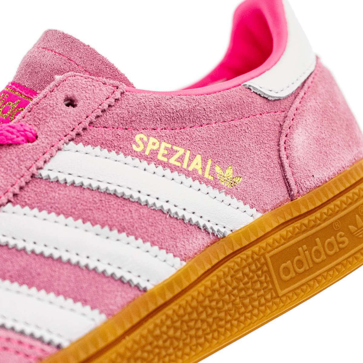 Drei Streifen Handball Spezial W JI2654 - rosa-weiss-gum