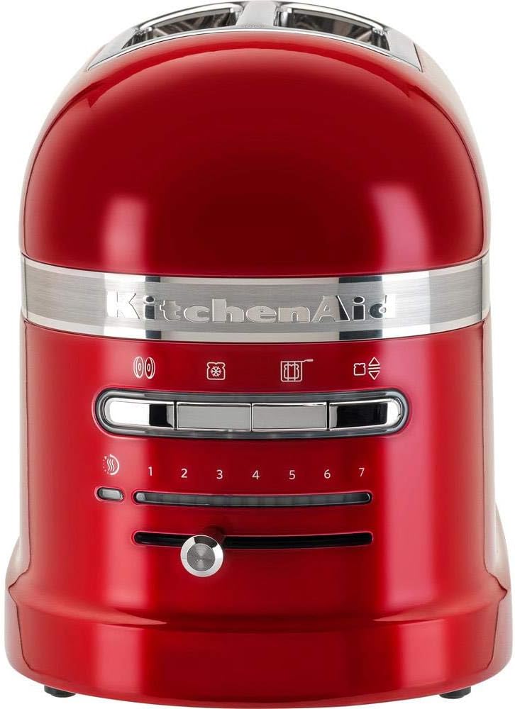 KitchenAid Toaster für 2 Scheiben mit Sandwich-Zange | Artisan | Retro Toast Machine | Verschiedene Funktionen und Bräunungsstufen | Grün