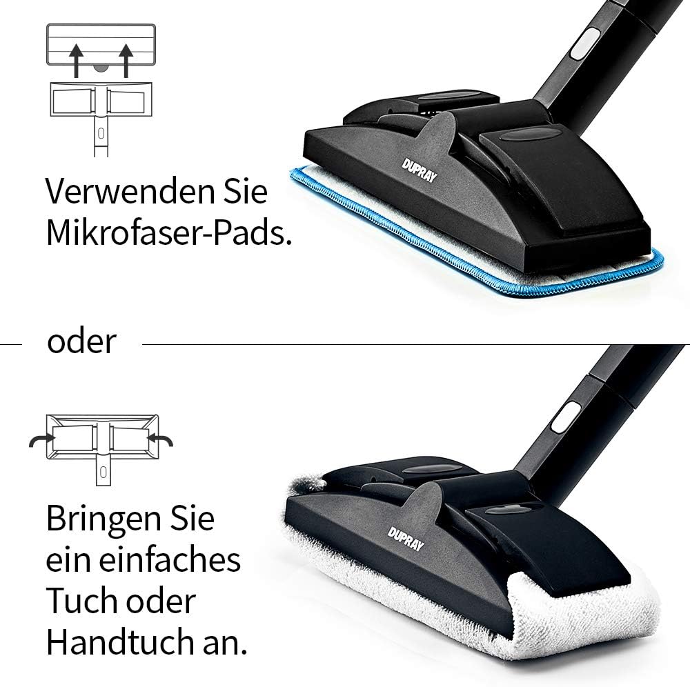 Dupray Neat Dampfreiniger, multifunktional, für zu Hause: Bden, Mbel, Autos und mehr (Steam Cleaner EU Plug)