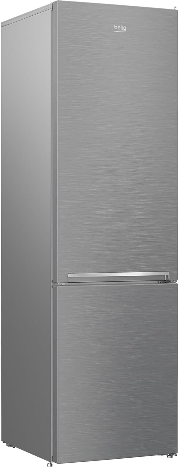 Beko RCNE366E70ZXBRN bPRO700 freistehende Kühl-/Gefrierkombination, großer Kühlschrank, 323 l Gesamtrauminhalt, HarvestFresh, NoFrost, leise, SmoothFit, 0°C-Zone, Dark Inox