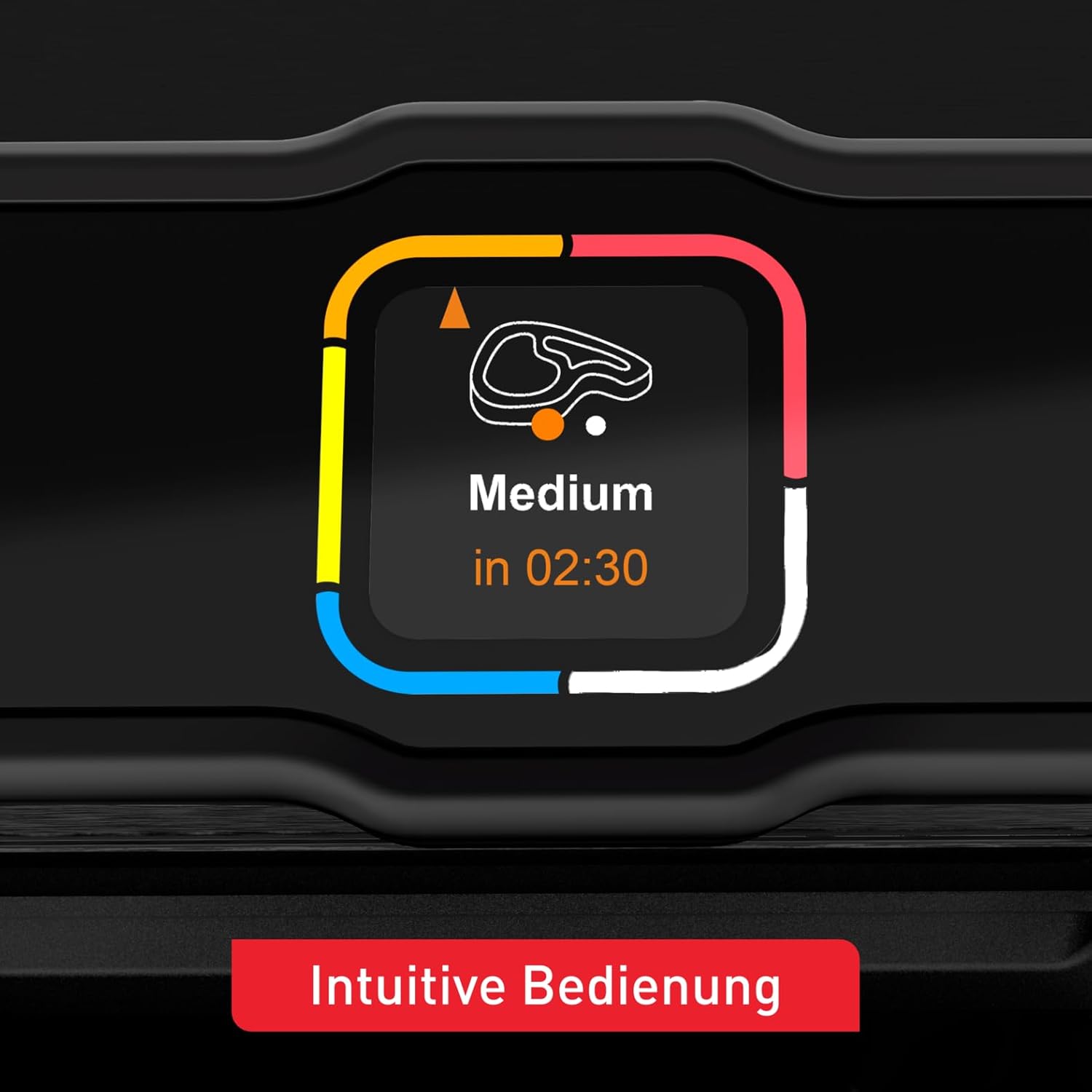 Tefal OptiGrill Elite XL Kontaktgrill, automatische Garzeitanpassung, perfekte Ergebnisse, 16 Programme, digitales Display mit Garstufenanzeige, abnehmbare XL-Platten, Elektrogrill, schwarz, GC760812