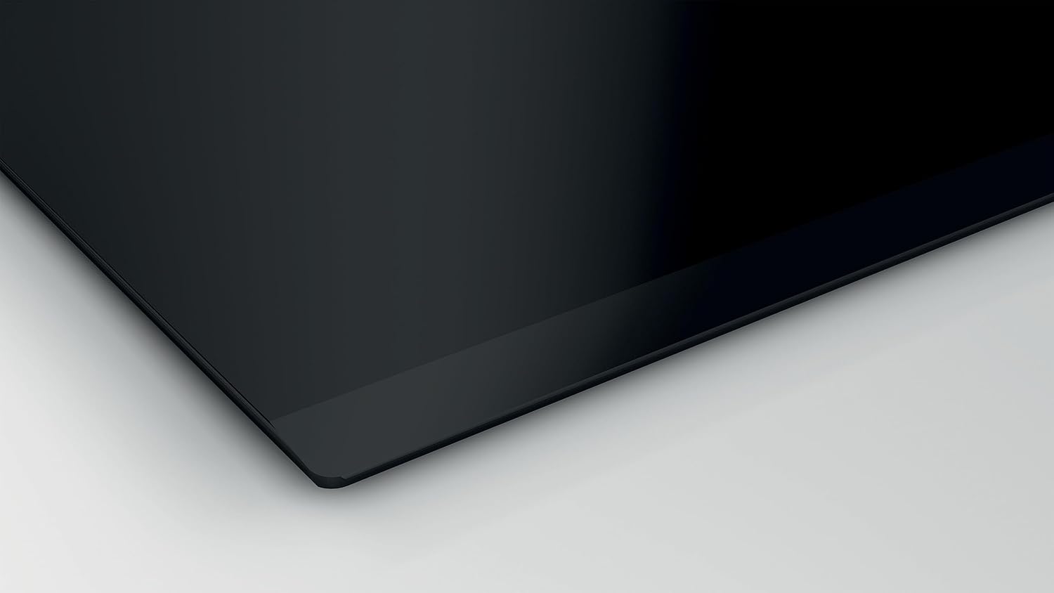 Siemens EQ211KAAB Einbau-Herd-Set iQ300, Integrierbare Herd-Kochfeld-Kombination 60 cm breit, Schnellaufheizung, granit Glanz Emaille, 3D Heißluft, Bräterzone, Schwarz