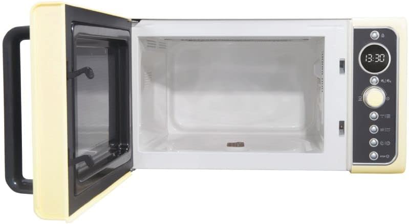 Candy Mikrowelle / 900 Watt/Grill 1000 Watt / 25 Liter/Grilleinsatz/Creme/Modell: DIVO G25CC