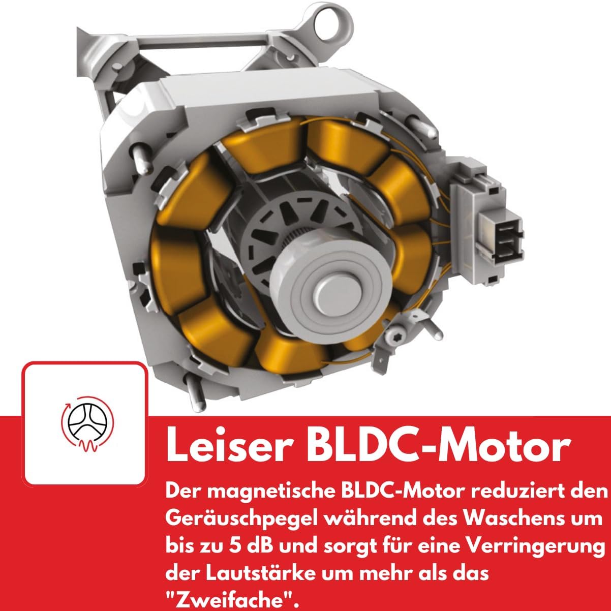 VESTEL WMI 89341 DX Waschmaschine Frontlader, 8 kg, 1400 U/min, Inverter-Motor, Dampf, AquaStop+Switch, Dark Inox