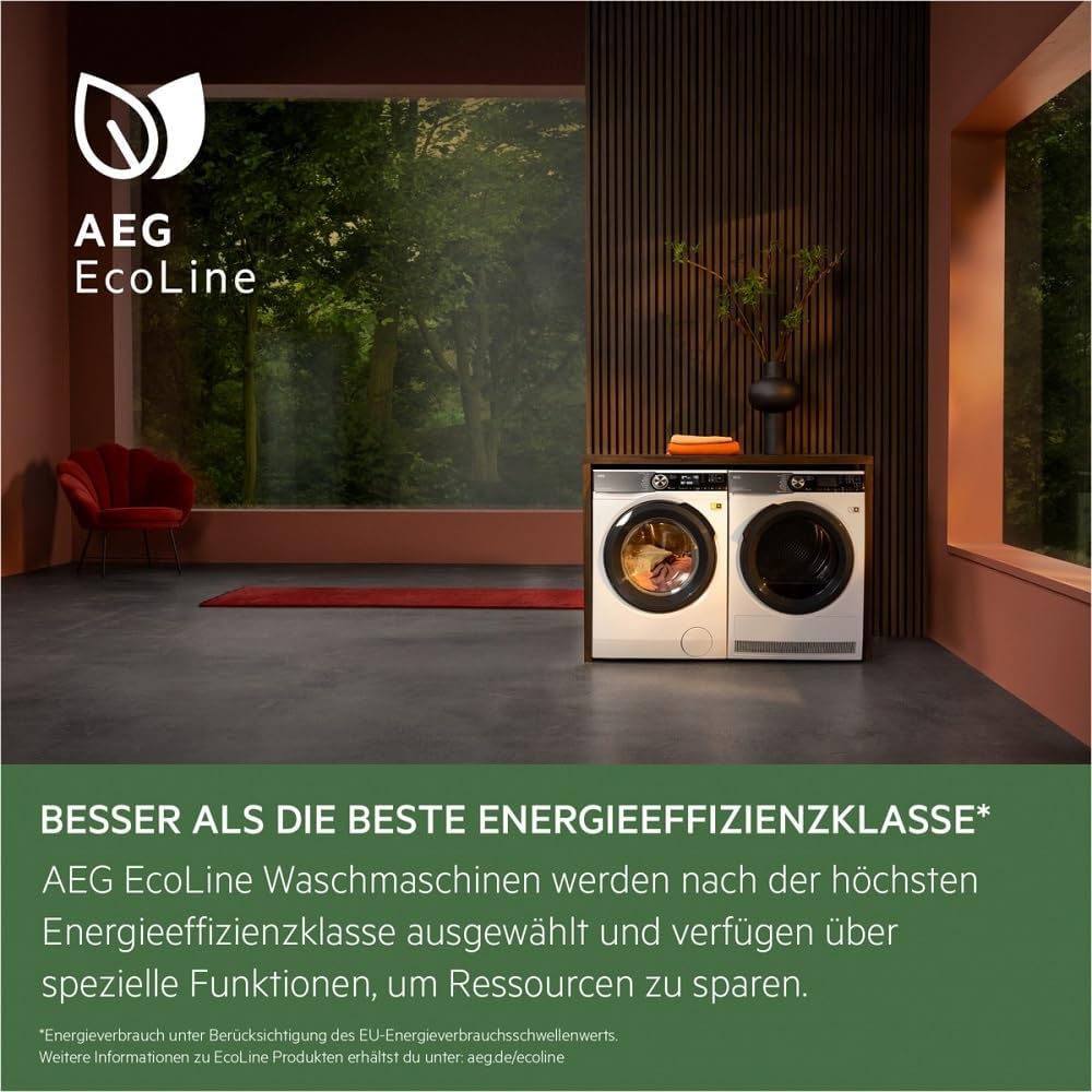 AEG L6FBG51470 Waschmaschine / Serie 6000 mit ProSense / Testsieger der Stiftung Warentest / 7,0 kg / Leise / Mengenautomatik / Nachlegefunktion / Kindersicherung / Wasserstopp / 1400 U/min