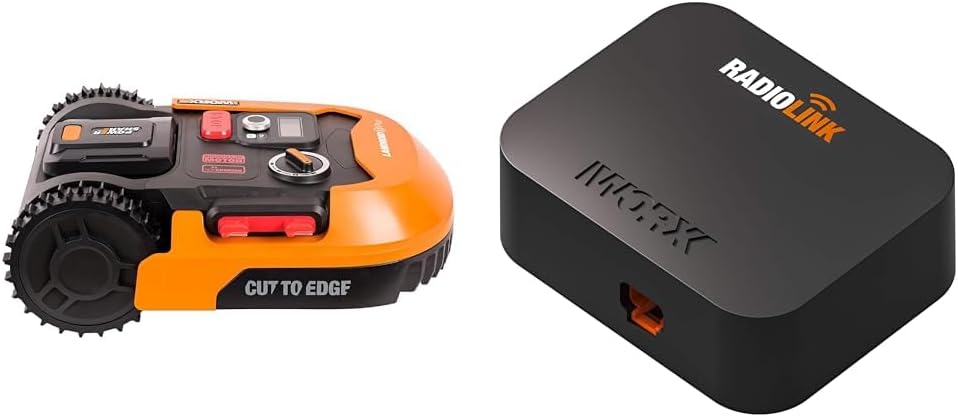 WORX Landroid Vision M600 Mhroboter WR206E.1 für Grten bis 600m - intelligenter Mhroboter ohne Begrenzungskabel – WLAN & Bluetooth – aktive Hindernisvermeidung mit KI-Technologie – APP Steuerung