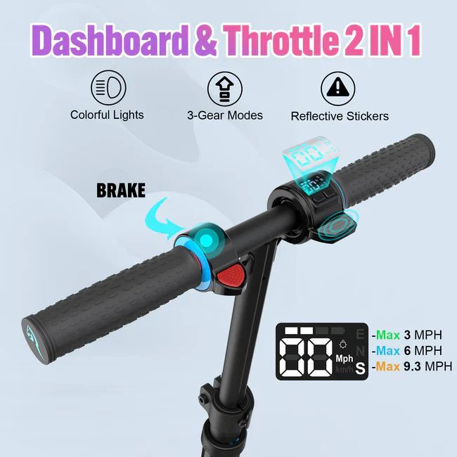 EVERCROSS EV06C E-Scooter, 15 km/h, 8 km Reichweite