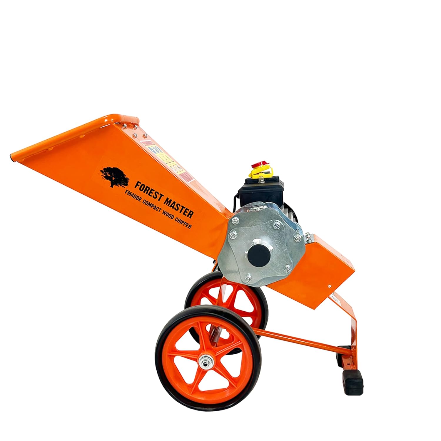 Forest Master FM4DD-MUL Elektrischer 4-PS-Kompaktholzhäcksler / Häcksler / Mulcher für den Garten