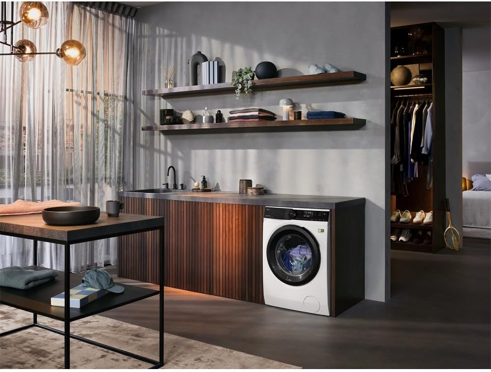 AEG L6FBG51470 Waschmaschine / Serie 6000 mit ProSense / Testsieger der Stiftung Warentest / 7,0 kg / Leise / Mengenautomatik / Nachlegefunktion / Kindersicherung / Wasserstopp / 1400 U/min