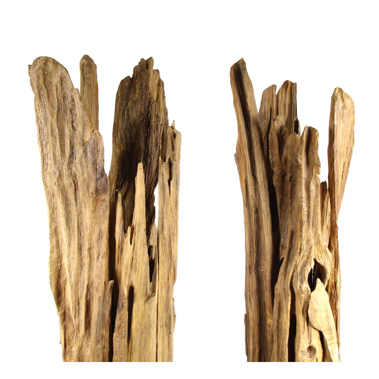 Teakholz Stehlampe ALMA | Hhe 180 cm