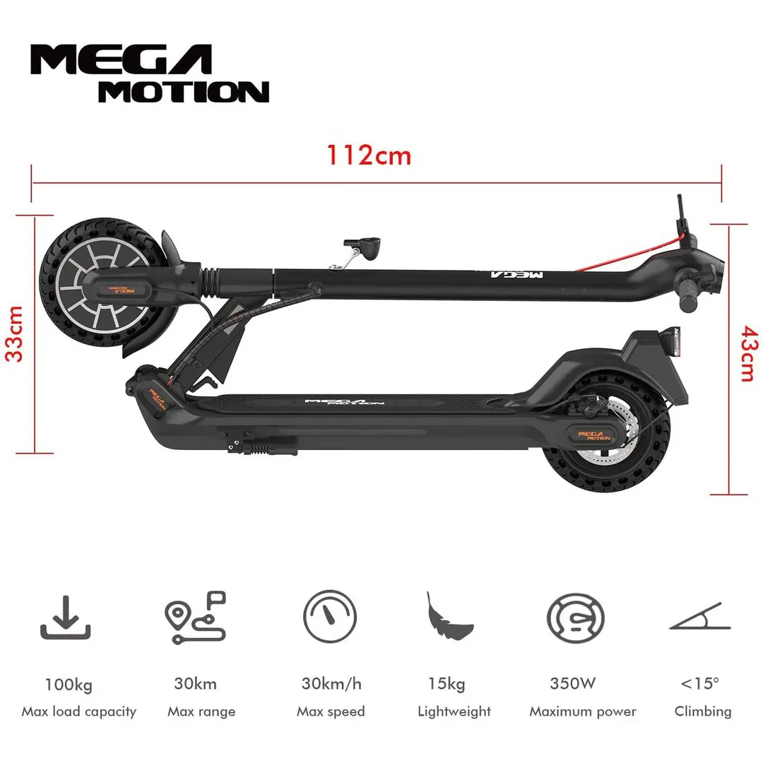 MegaMotion M5-HB15 Elektroroller mit ABE - 350W Motor und Tasche
