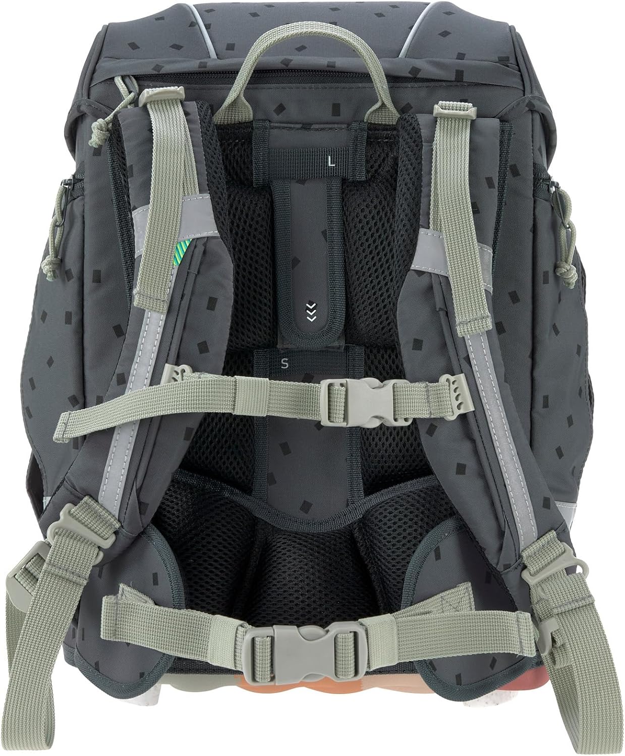 LÄSSIG 7-teiliges Schulranzen Set Kinder/School Set Boxy Unique Schwarz