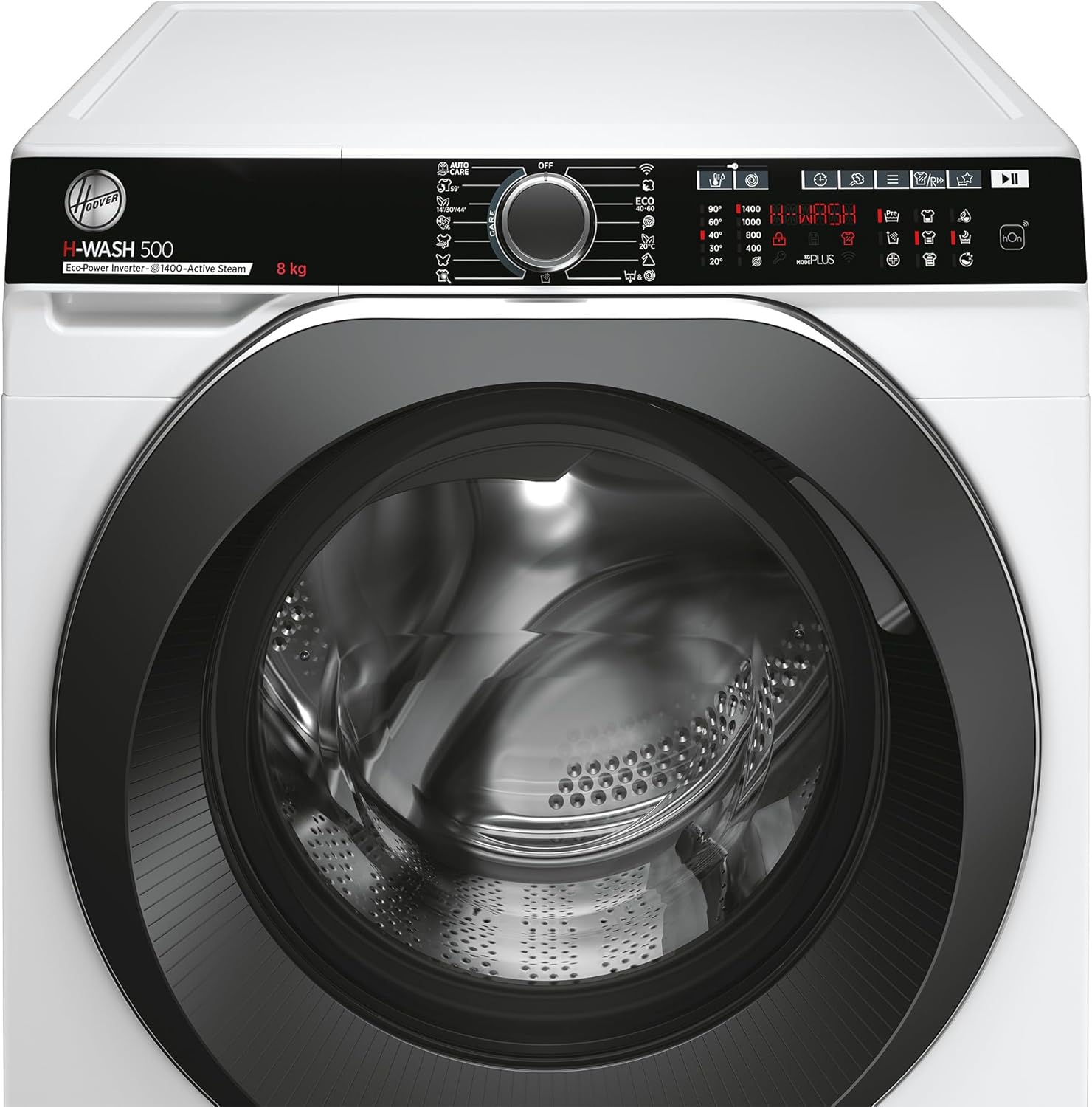 Hoover H-WASH 500 HWPV 48AMBC/1-S I FRONTLADER WASCHMASCHINE 8 kg I Smarte Bedienung mit Wi-Fi + Bluetooth I ActiveSteam Dampffunktion