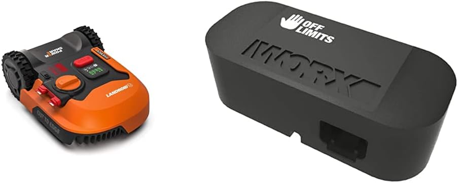 WORX Landroid Vision M600 Mhroboter WR206E.1 für Grten bis 600m - intelligenter Mhroboter ohne Begrenzungskabel – WLAN & Bluetooth – aktive Hindernisvermeidung mit KI-Technologie – APP Steuerung