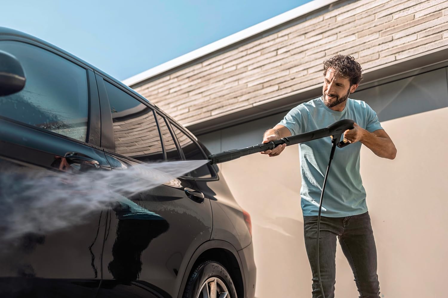 Kärcher Hochdruckreiniger K 7 Premium Power Flex, Druck: max. 180 bar, Fördermenge: 600 l/h, Flächenleistung: 60 m²/h, Gewicht: 17,9 kg, Flex-Hochdruckschlauch, Dreckfräser, Strahlrohr