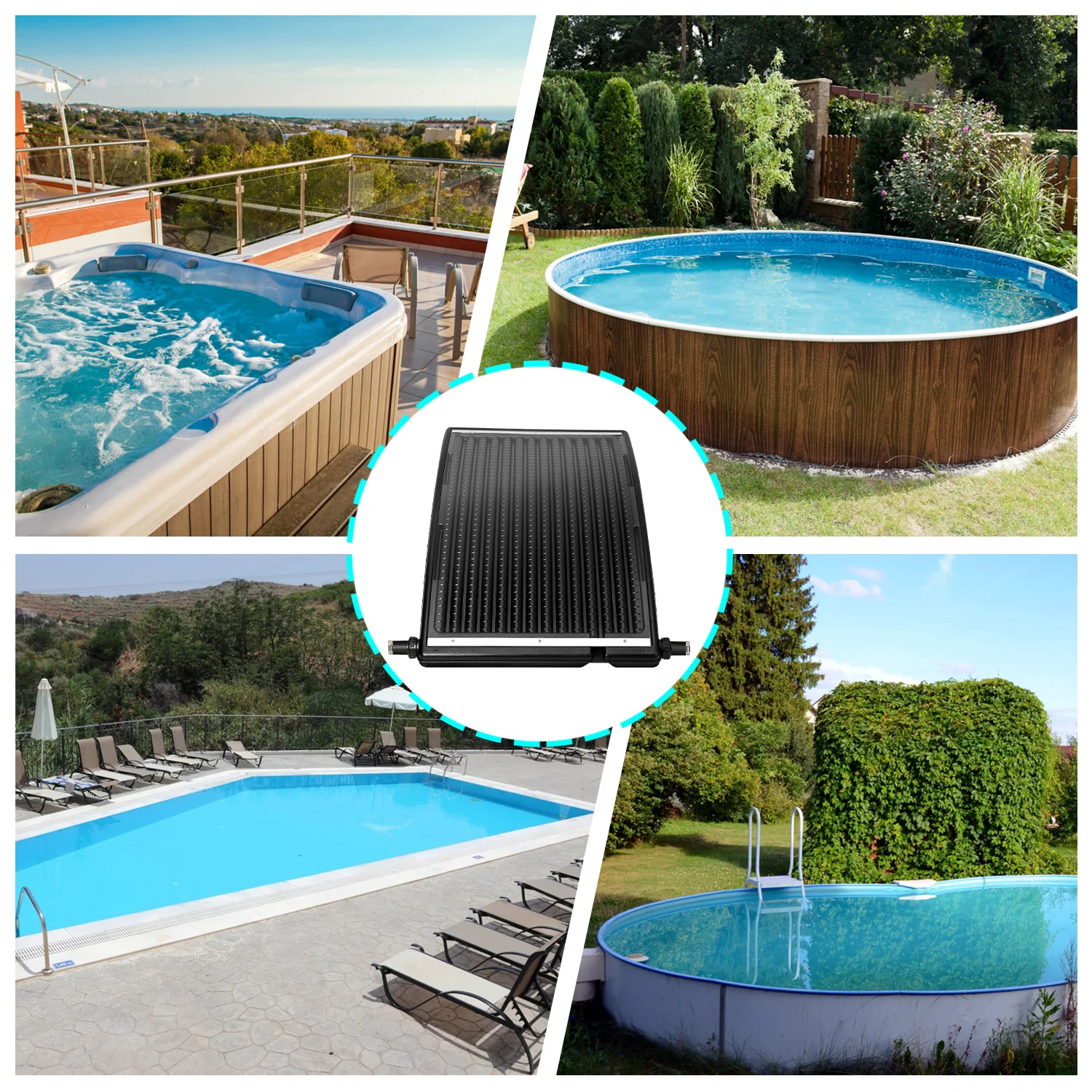 Sonnewelt Solar Poolheizung Sonnenkollektor