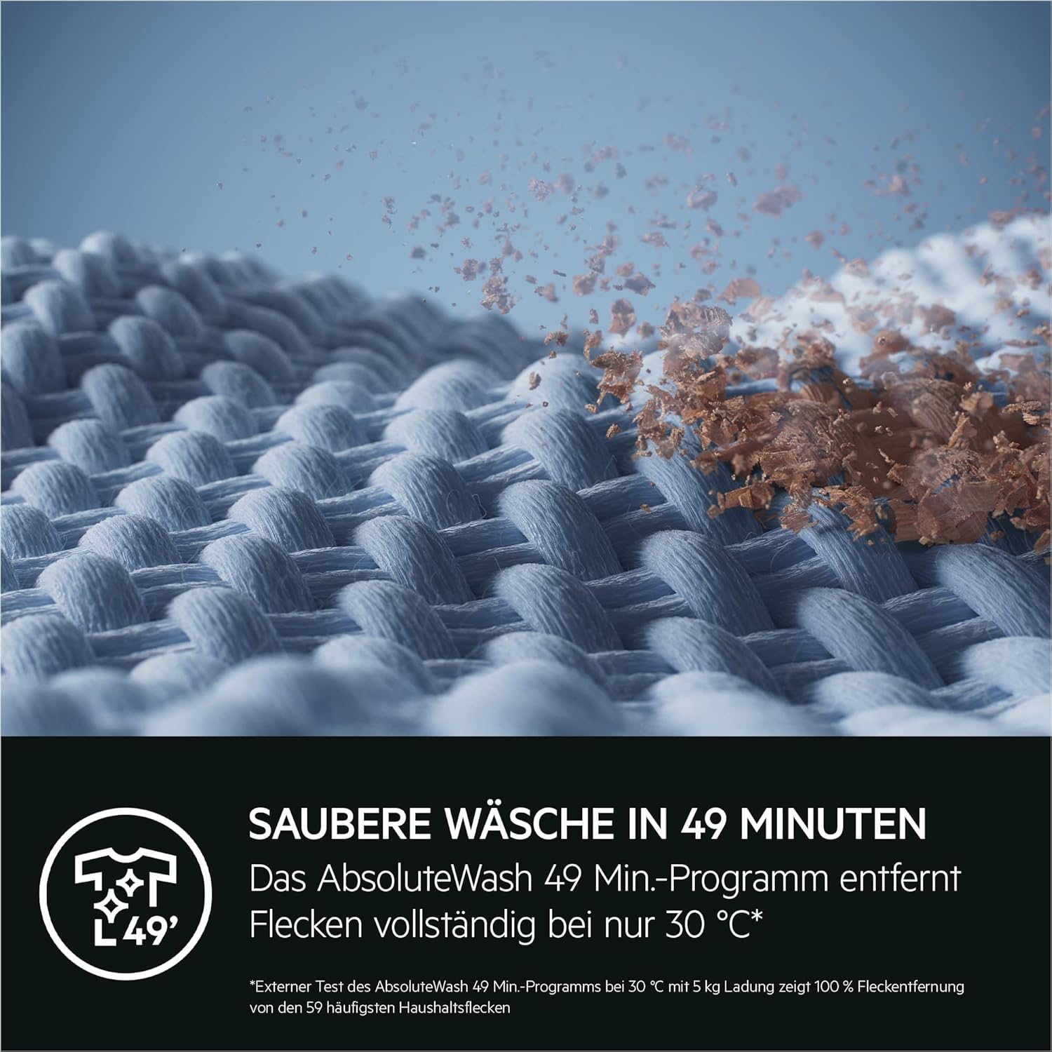 AEG L6FBG51470 Waschmaschine / Serie 6000 mit ProSense / Testsieger der Stiftung Warentest / 7,0 kg / Leise / Mengenautomatik / Nachlegefunktion / Kindersicherung / Wasserstopp / 1400 U/min