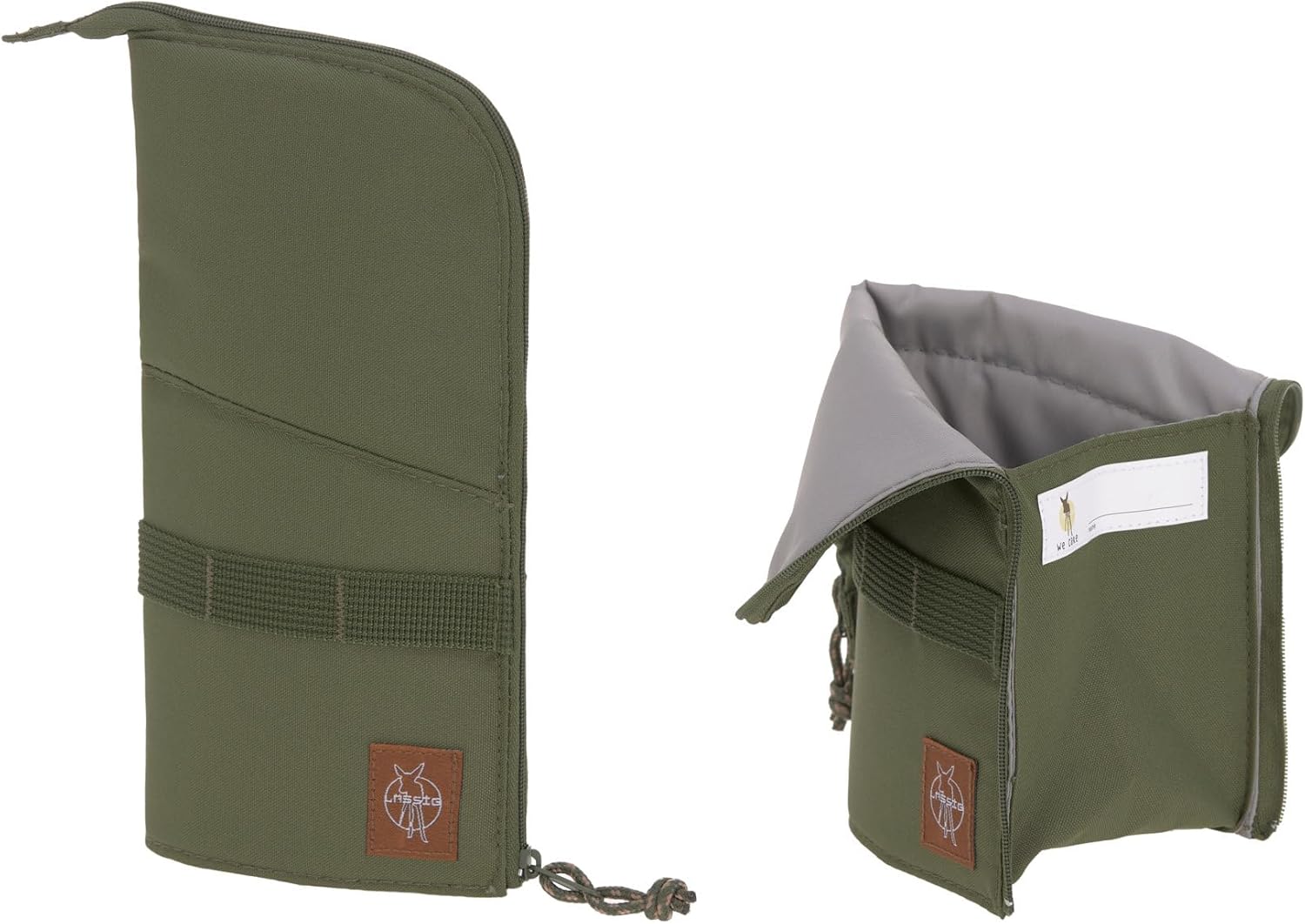 LÄSSIG 7-teiliges Schulranzen Set Kinder/School Set Boxy Unique Schwarz