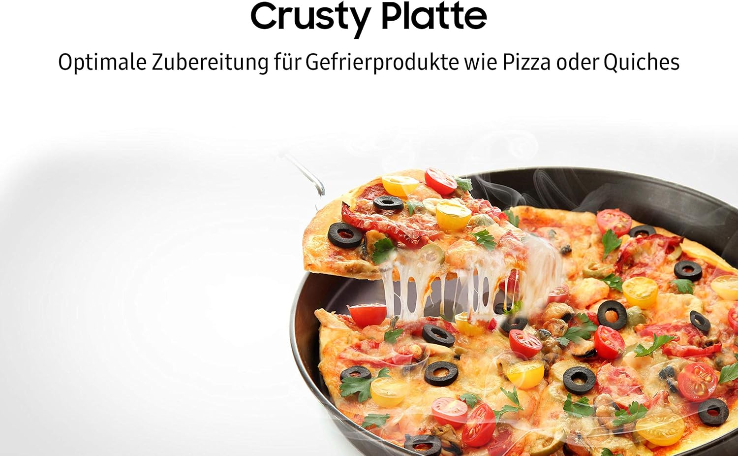 Samsung MC2BM6035CS/EG Kombi-Mikrowelle mit Grill und Heißluft, 900 W, 28 ℓ Garraum (Extra groß), 51,7 cm Breite, HotBlast-Technology, SlimFry, Silber